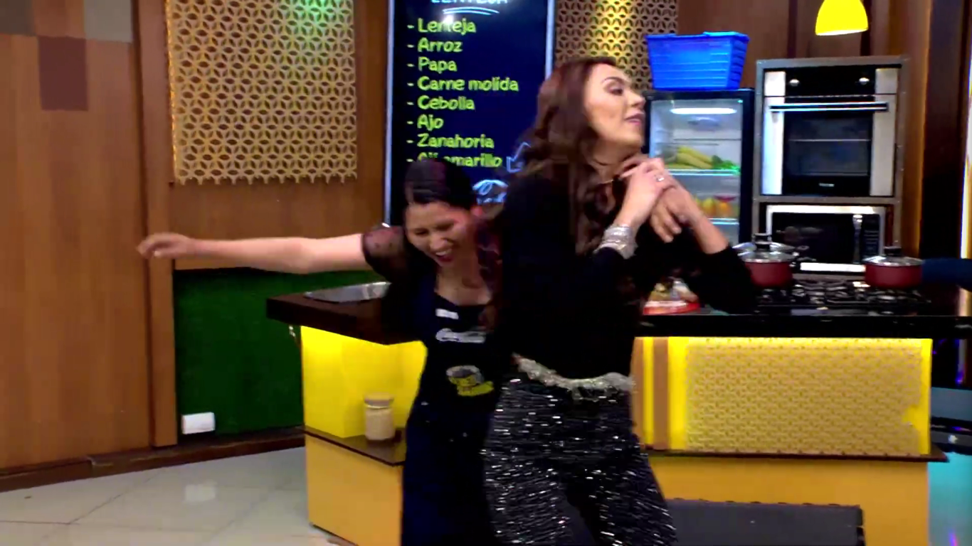 ¡Terremoto en el set!