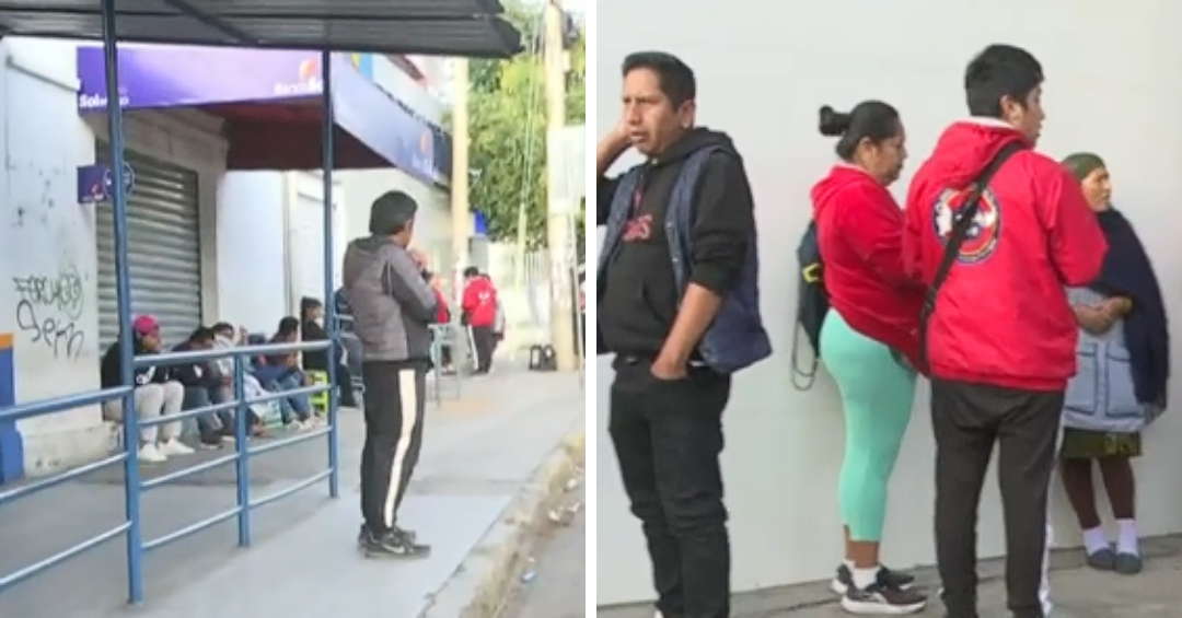 Hacen filas para conseguir su carnet de identidad