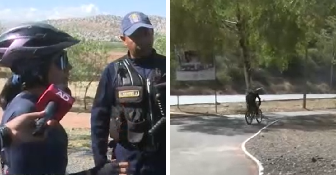 Inseguridad en la ciclovía de Cochabamba