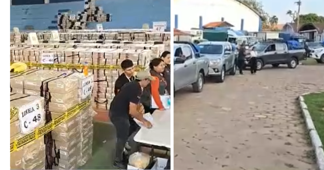 Inicia la distribución de maletas electorales