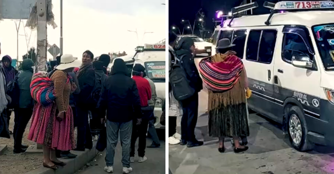 Usuarios del Alto denuncian abusos en el transporte