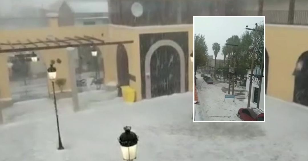 Intensa granizada en Tarija