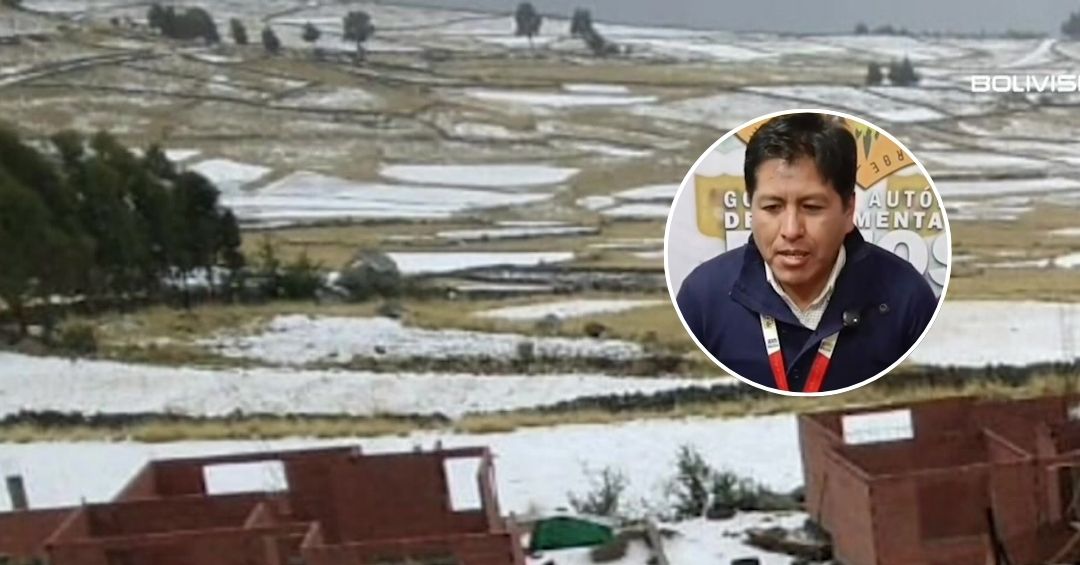 Potosí: 287 familias afectas por el granizo.