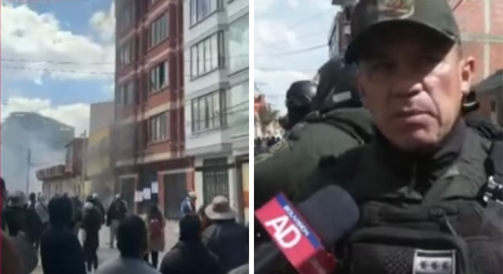El Alto: intentan tomar la Federación Andina; chof