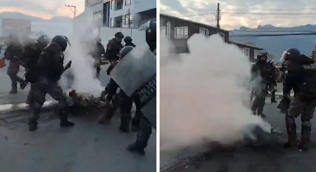 Policía aprehende a 14 personas e incauta explosivos durante