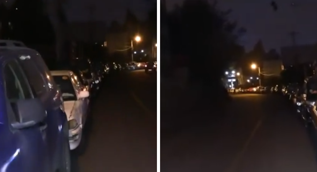La estación de servicio de la calle Cero de Obrajes amanece sin combustible y las filas llegan hasta la avenida La Paz