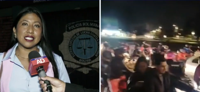 Once repartidores de delivery enfrentan audiencia por enfrentamientos con la policía en Santa Cruz