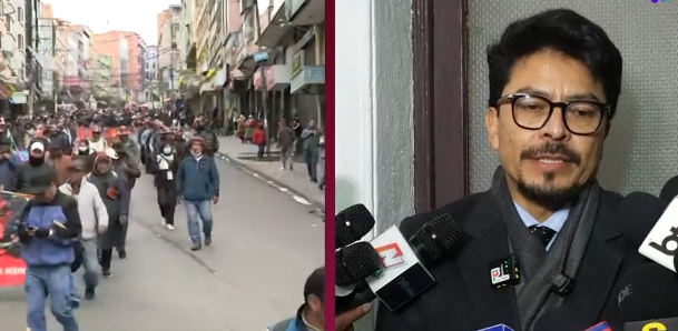 Canciller Aramayo asegura que la comunidad internacional valora la insistencia del Gobierno en el diálogo